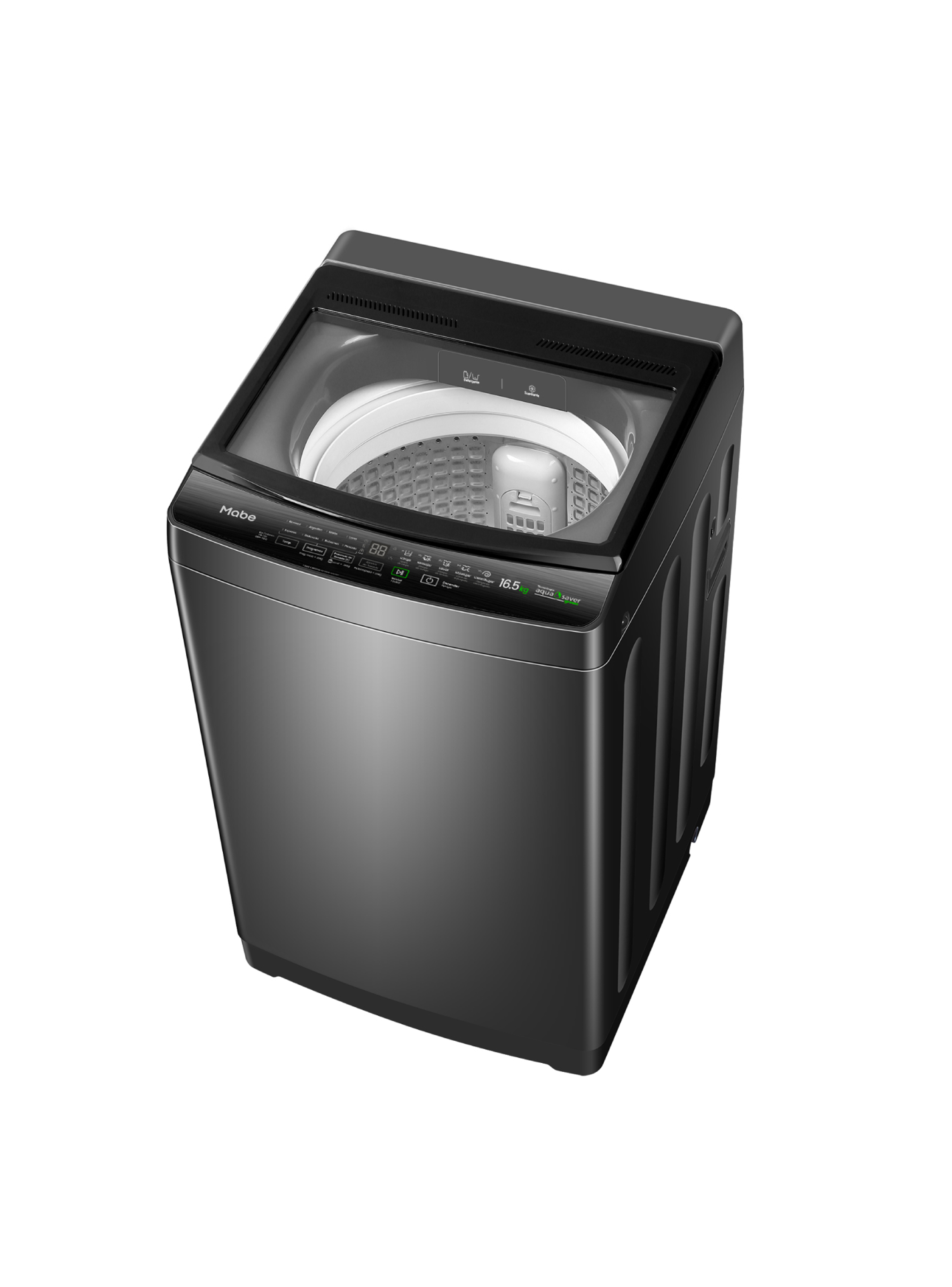 Lavadora Automática 16.5 Kg Diamond Gray Mabe LMA6120WDGCL0-9