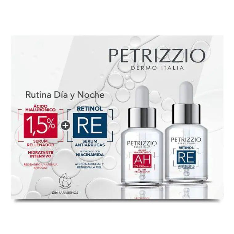 Set de Serum acido Hialuronico Retinol Rutina D a y Noche PETRIZZIO-2