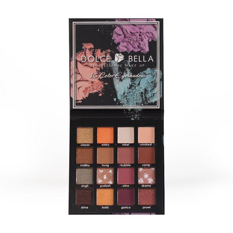 Paleta Sombra x16 Colores Professional Make Up Tono 1 DOLCE BELLA-0