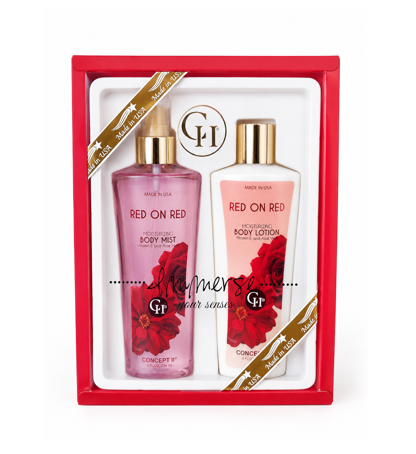 Body Mist 236ml Body Lotion 236ml RED ON RED CONCEPT II-1
