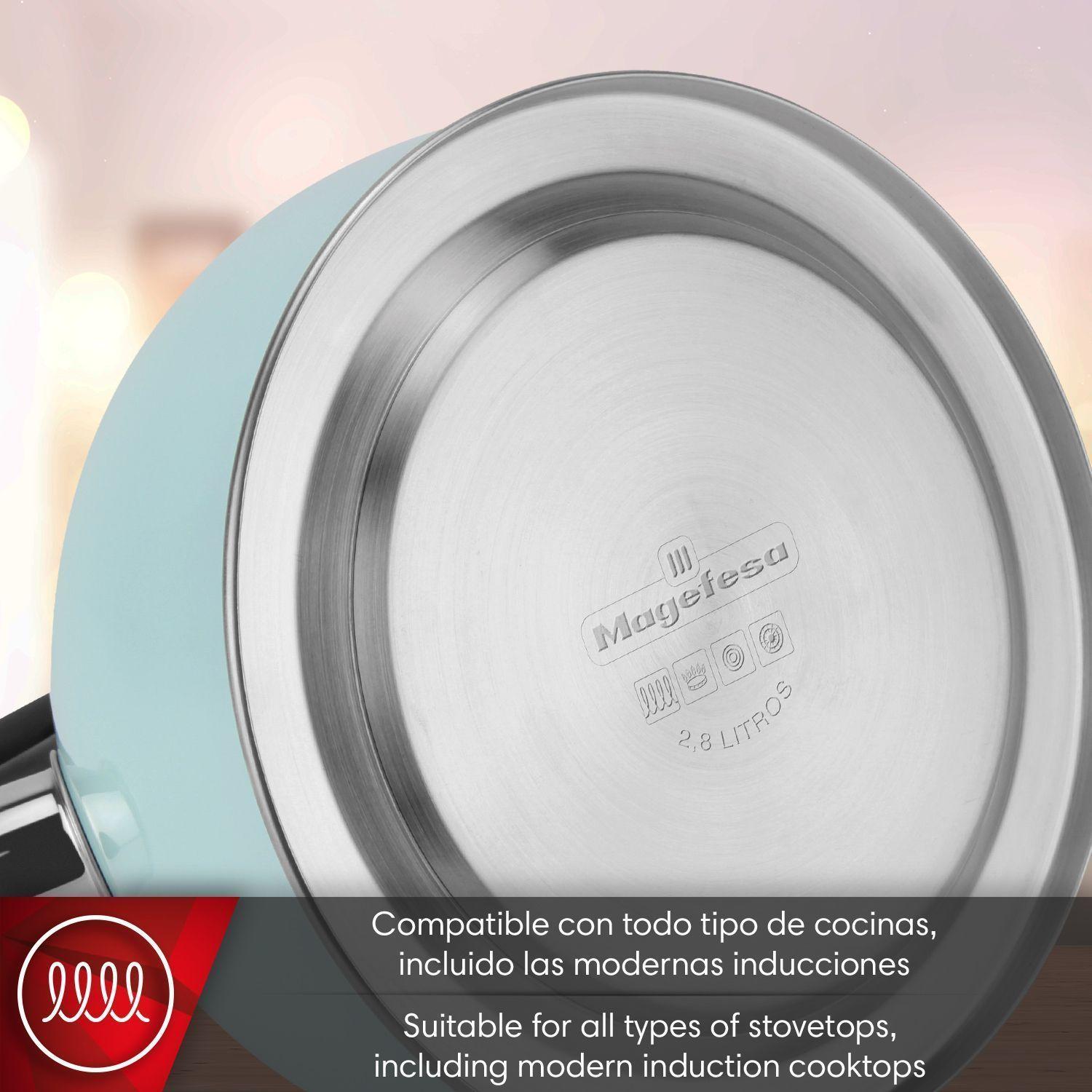 Tetera Silbadora Magefesa Esmeralda 2,8 L-4