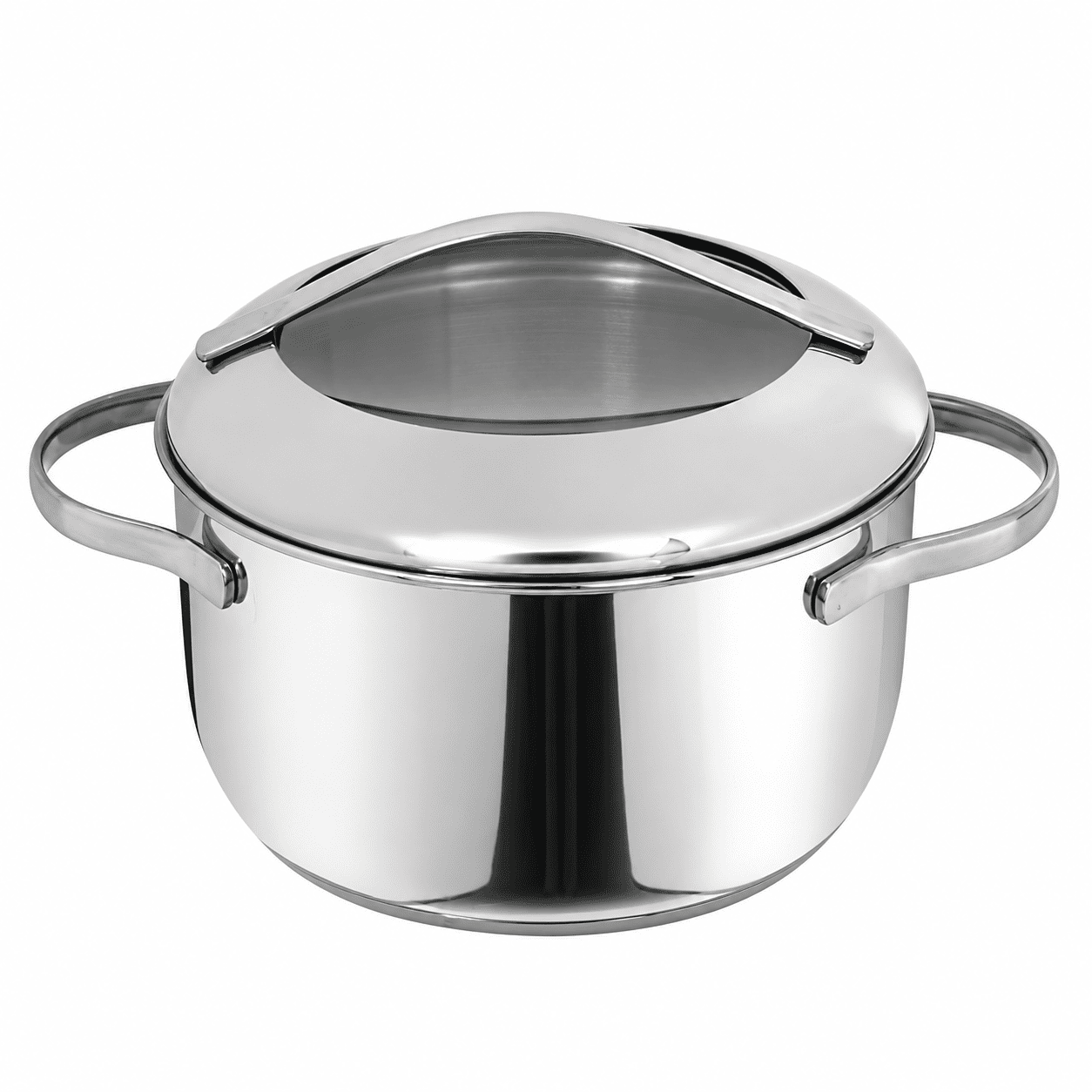 Olla con Tapa Magefesa Senso 24 cm Acero Inoxidable-0