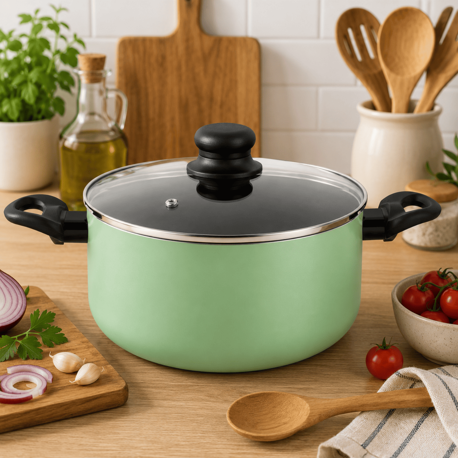 Olla Magefesa Potenza Menta 24 cm-1