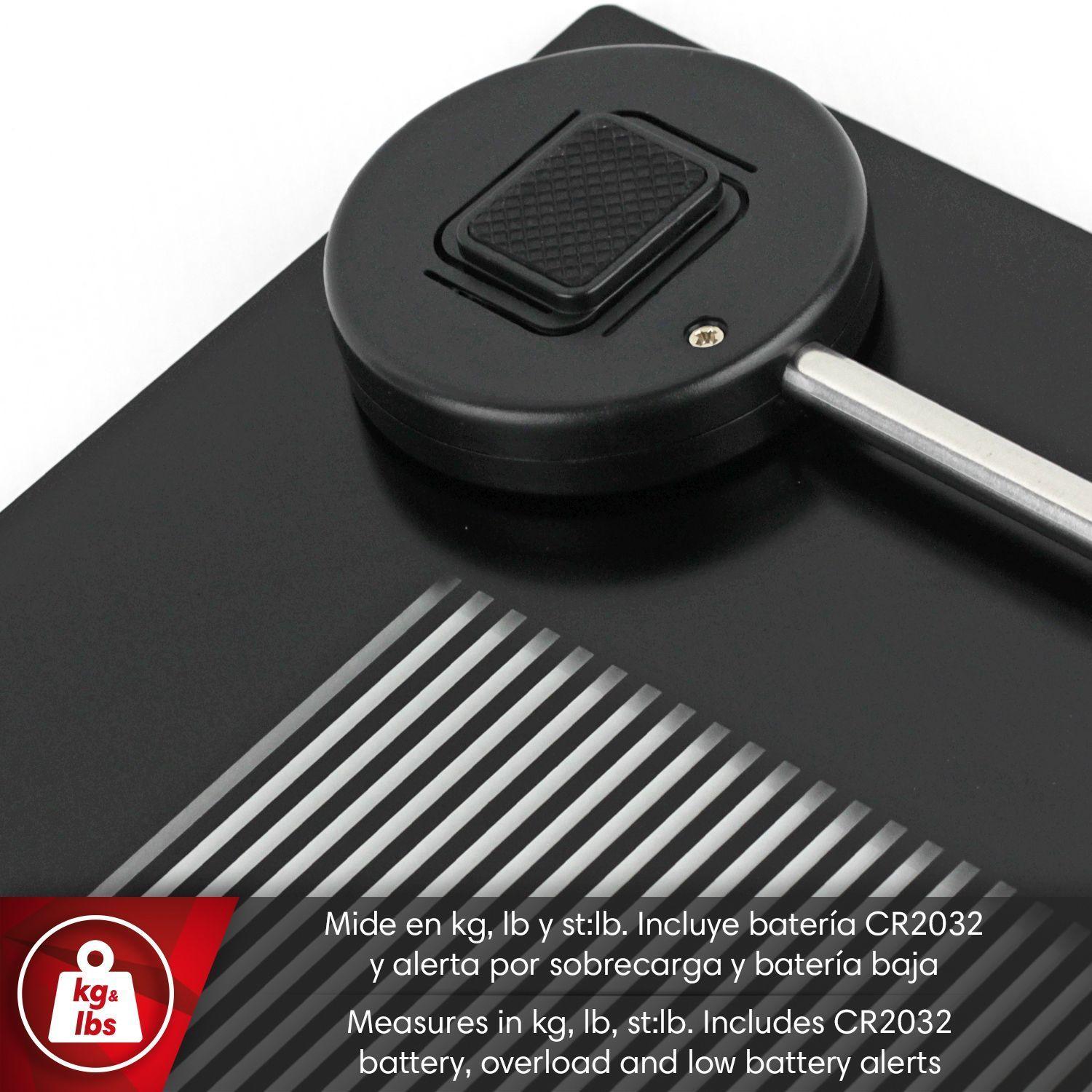 Balanza de Baño Magefesa MGF1500 Goodfit Black-4