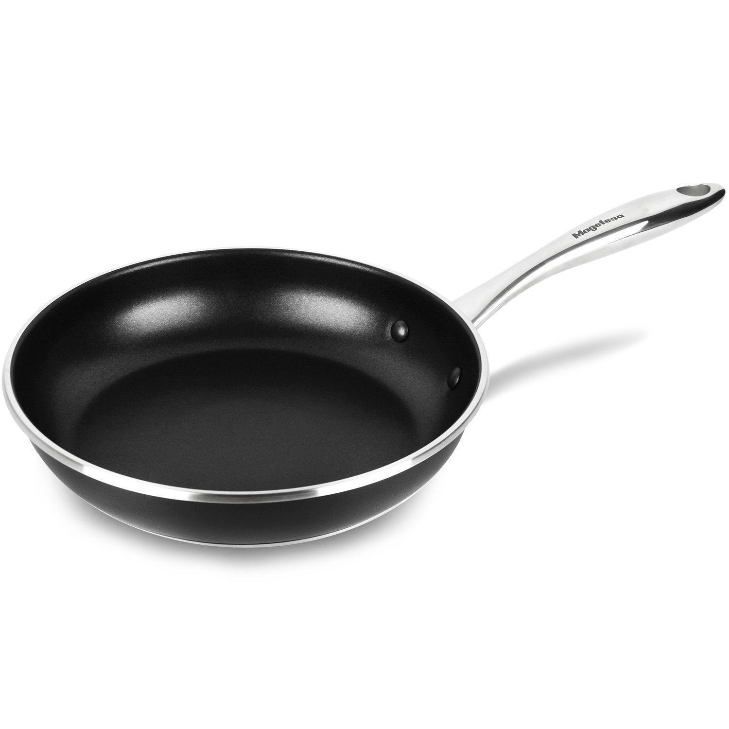 Sartén Magefesa Prisma 24 cm Acero Inoxidable Antiadherente-1