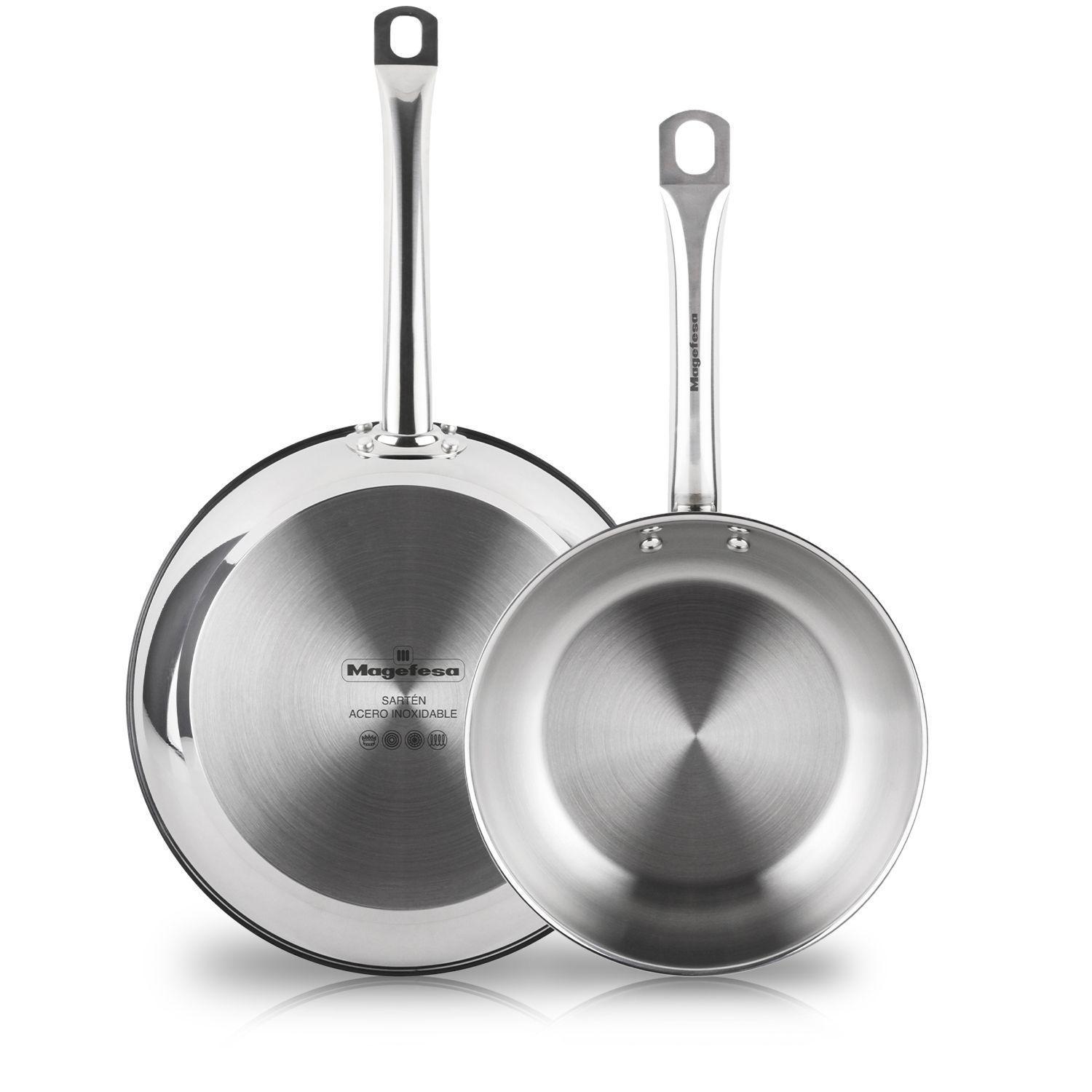 Sartén Magefesa Ecosteel Acero Inoxidable 28 cm-5