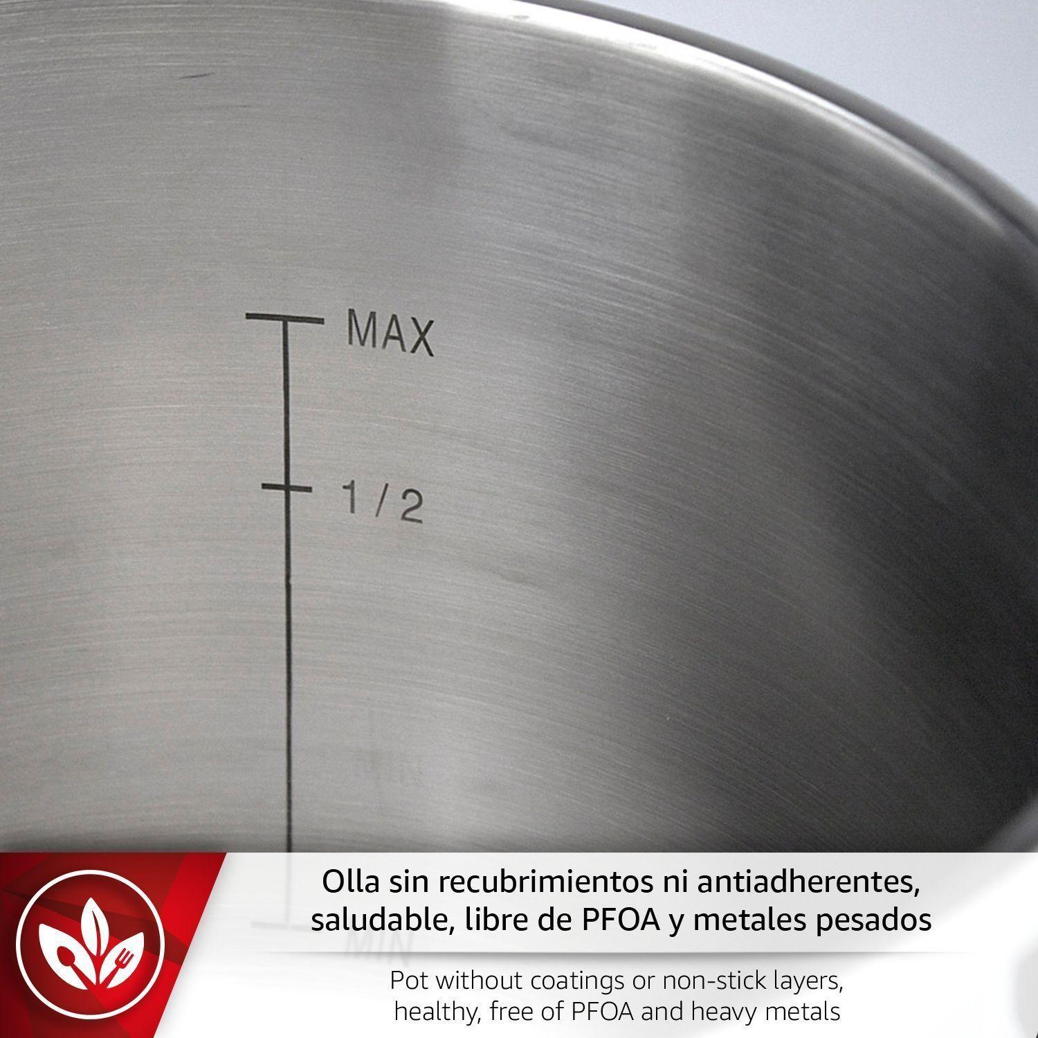 Olla a Presión Rápida Magefesa Star Recta 8L-5