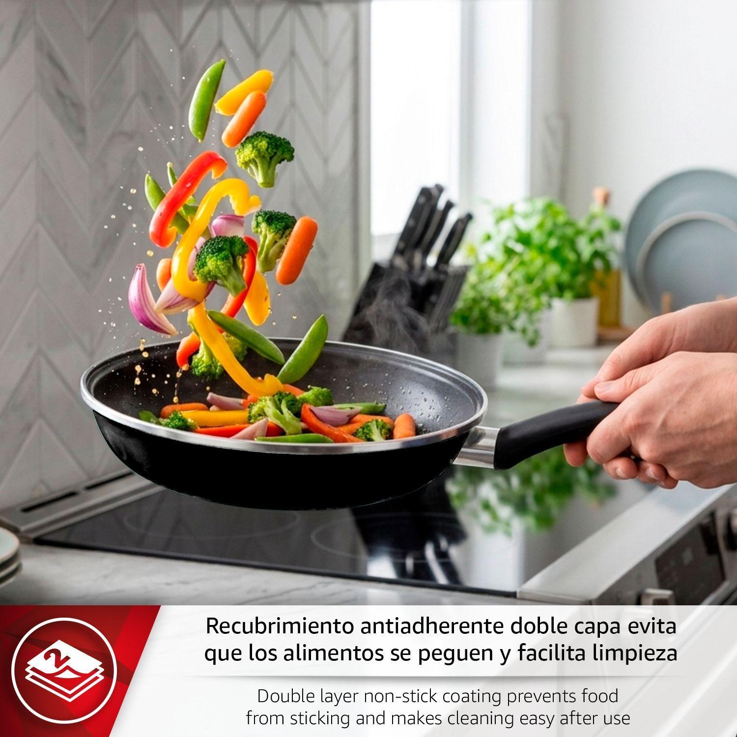 Batería de Cocina Magefesa Coral  Black 7 Piezas-3
