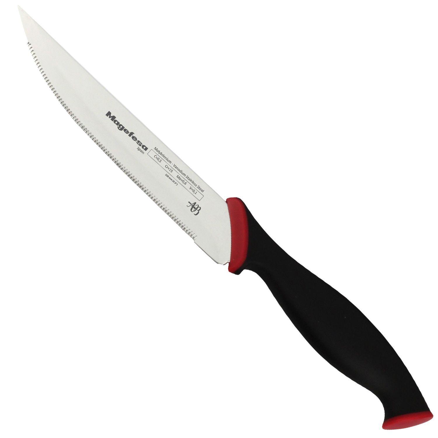 Cuchillo para Carne Magefesa Álvaro Barrientos 11 cm Acero Inoxidable-0