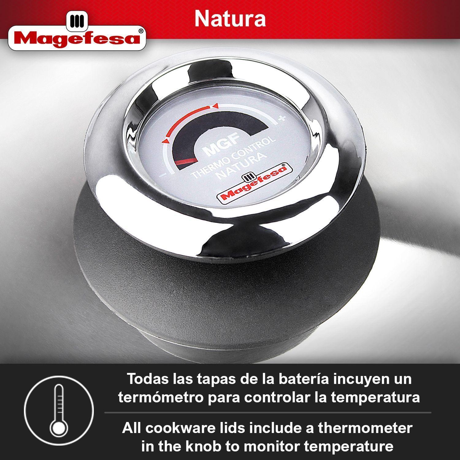 Batería de Cocina Magefesa Natura 12 Piezas-3