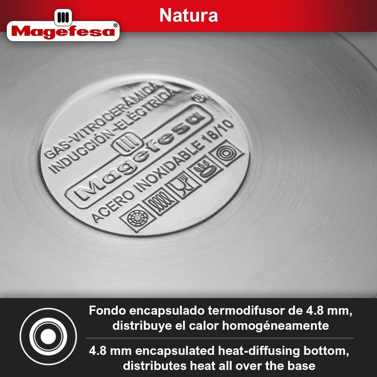 Batería de Cocina Magefesa Natura 12 Piezas-4