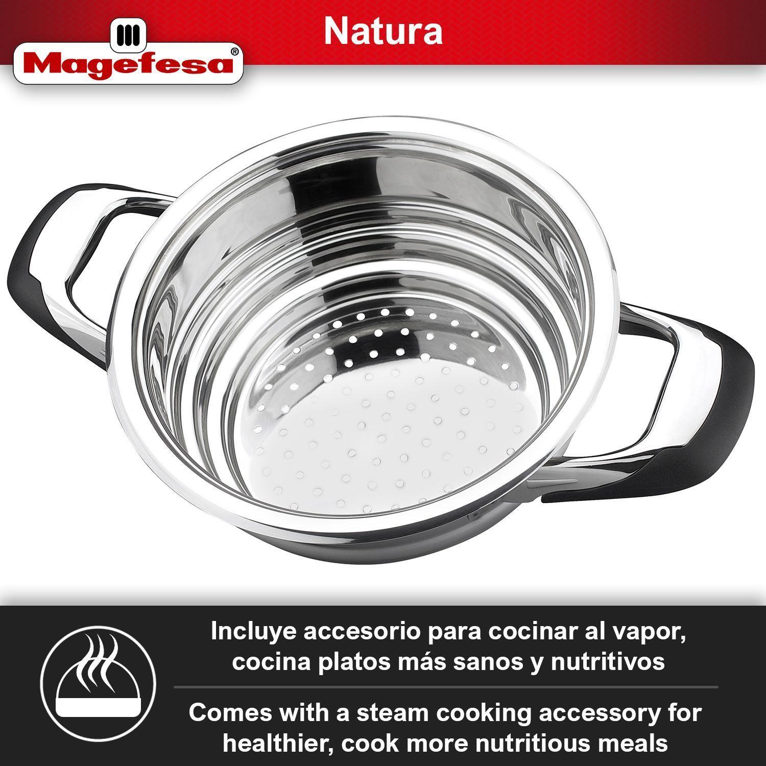Batería de Cocina Magefesa Natura 12 Piezas-6