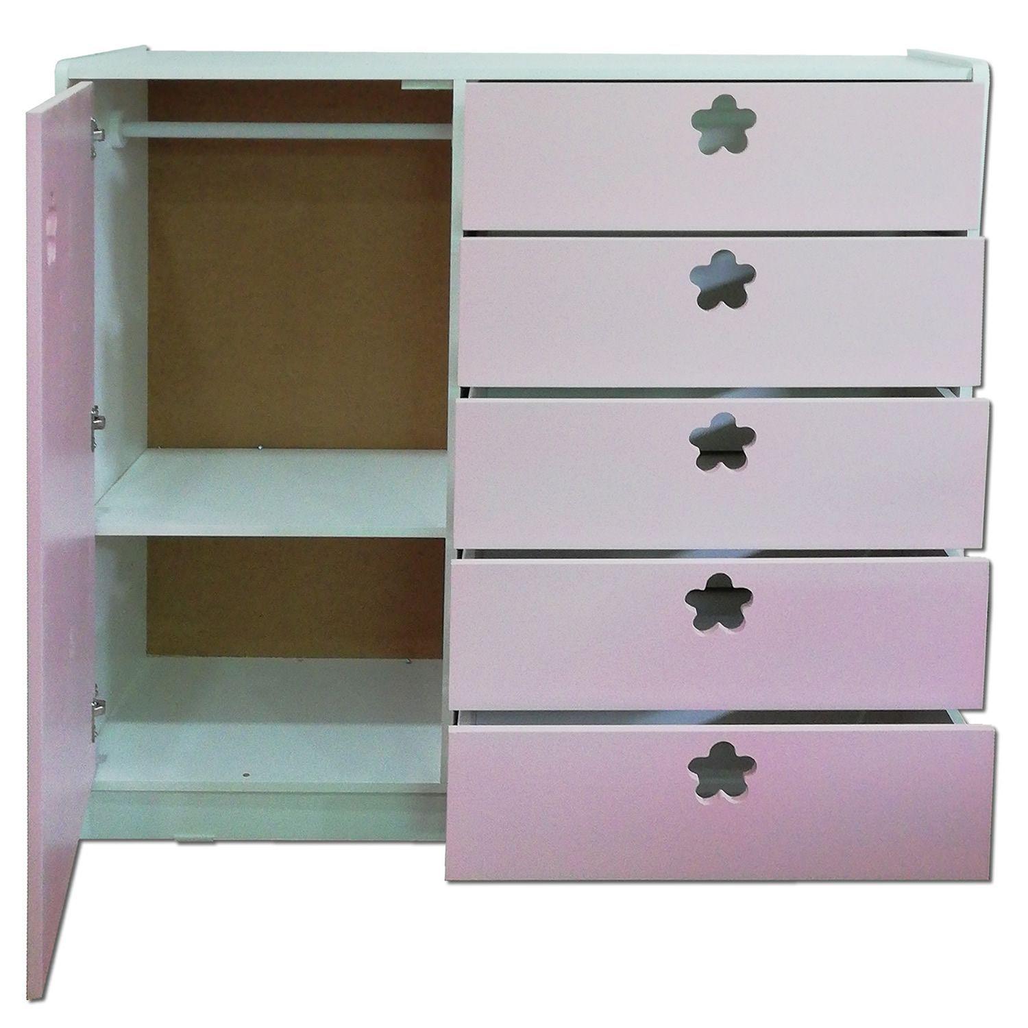 Mini Closet Rosado Flor-2