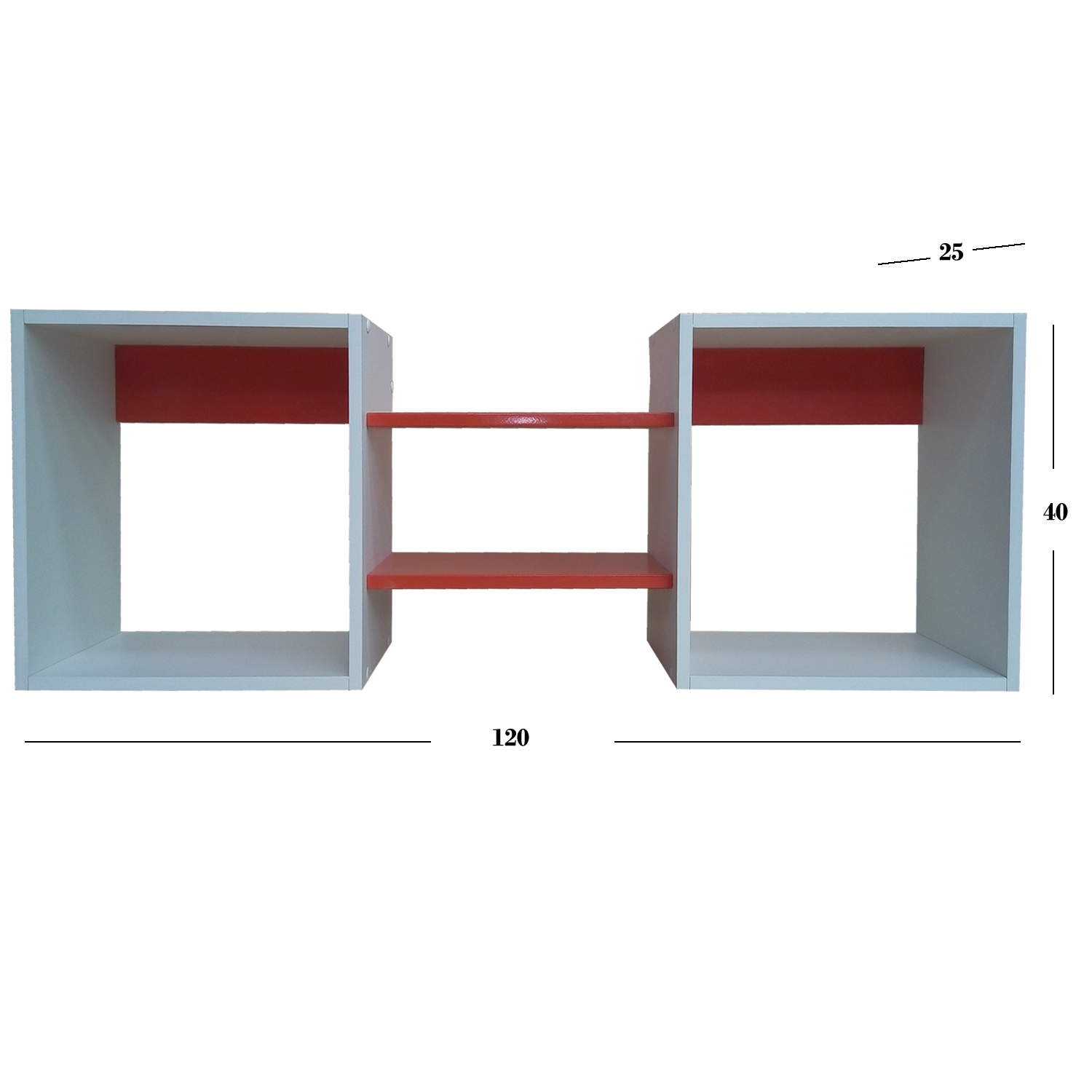 Repisa Cubo Roja-3