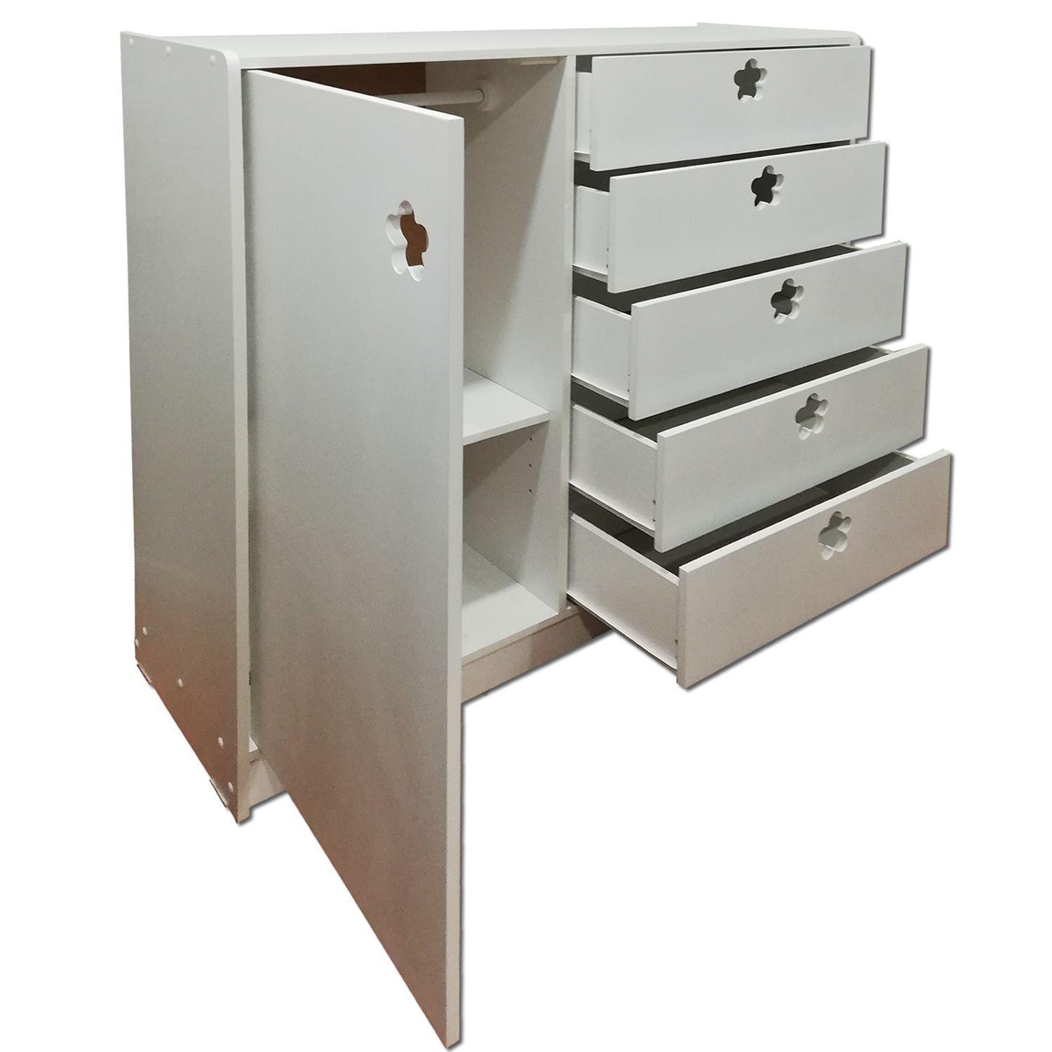 Mini Closet Blanco Flor-2