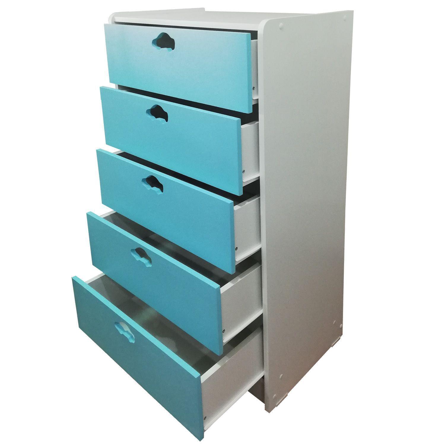 Cajonera 5 C Celeste Auto-2
