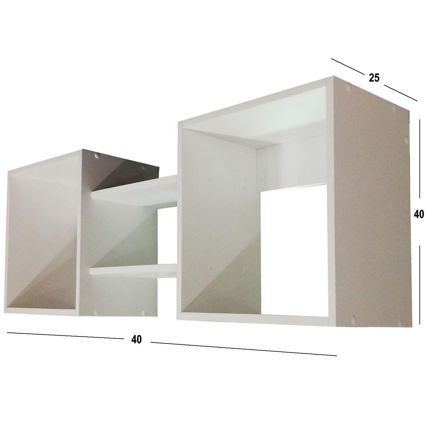 Repisa Cubo Blanca-2