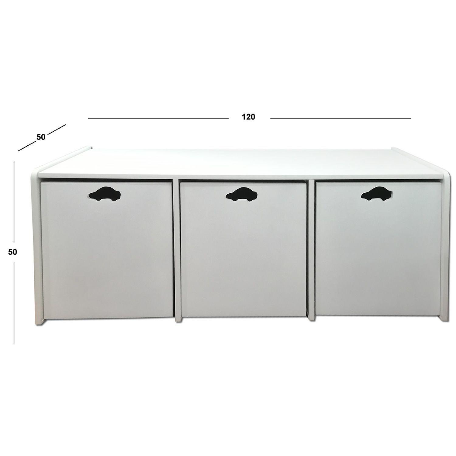 Juguetera 3 M Blanco Auto-2