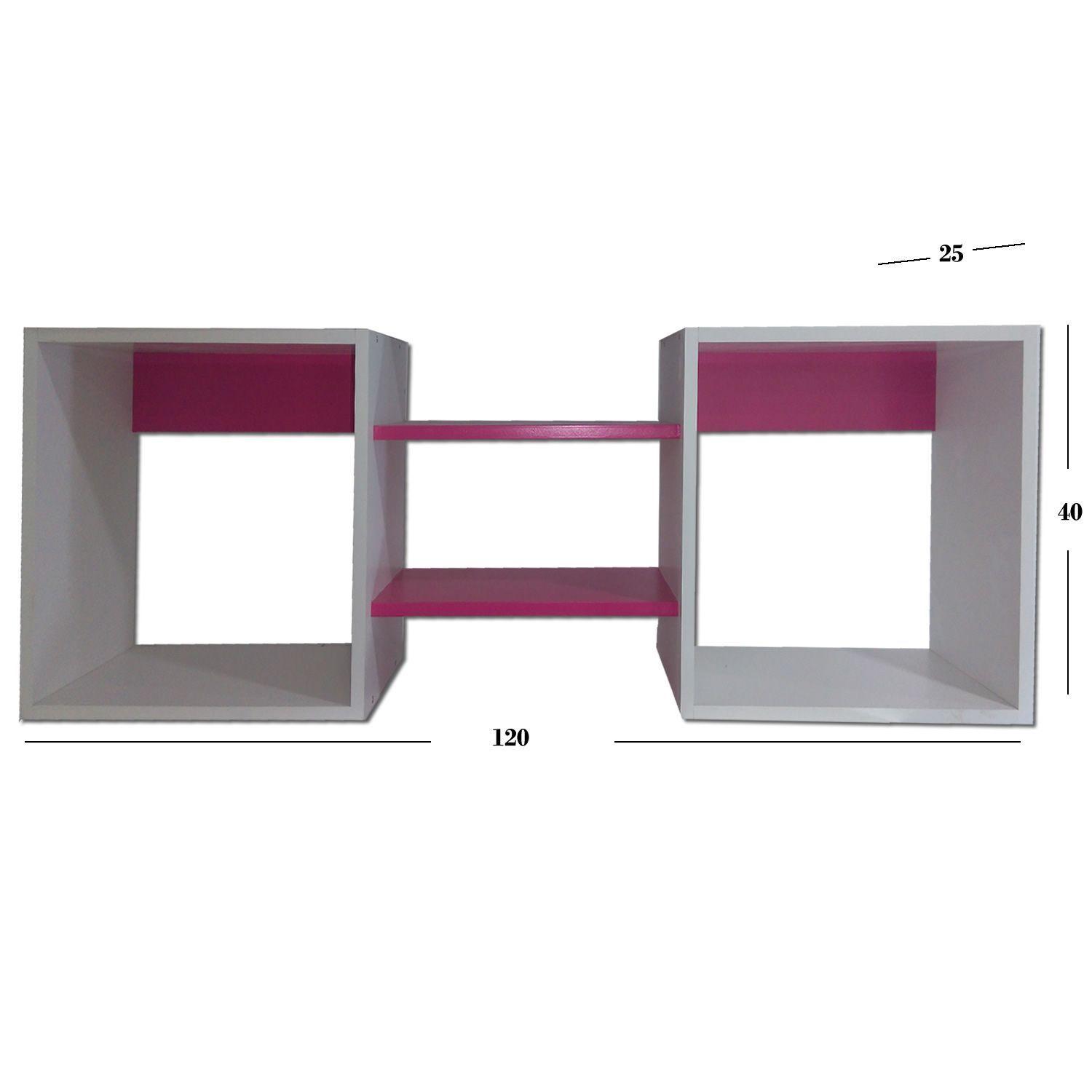 Repisa Cubo Fucsia-2