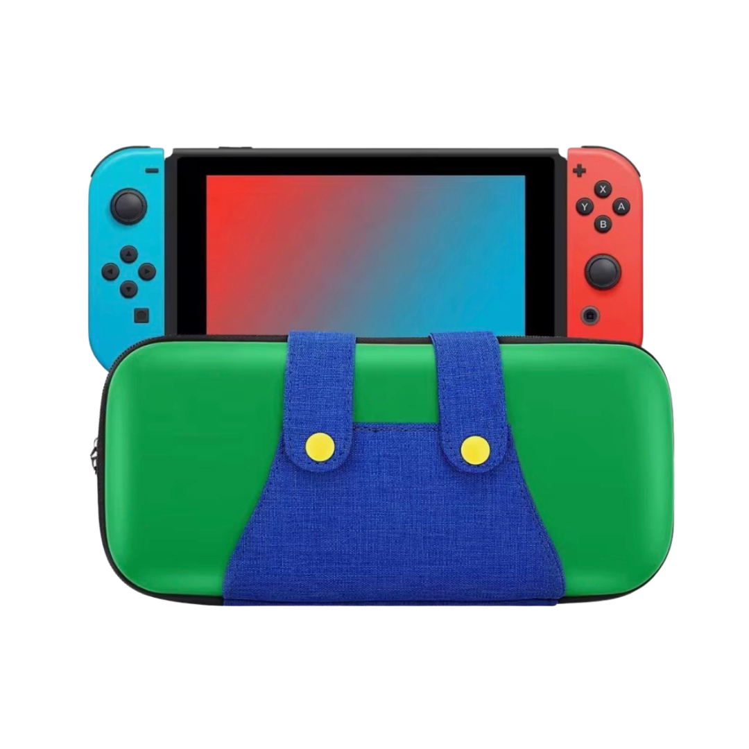 Bolso Estuche Protector Nintendo Switch Alta Resistencia Verde-2