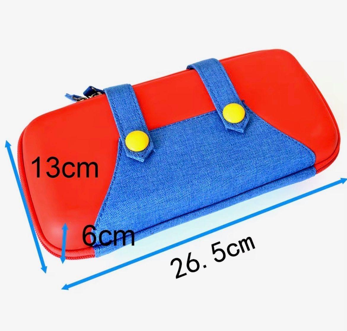 Bolso Estuche Protector Nintendo Switch Alta Resistencia Rojo-6