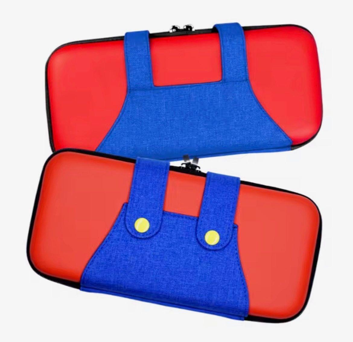 Bolso Estuche Protector Nintendo Switch Alta Resistencia Rojo-7