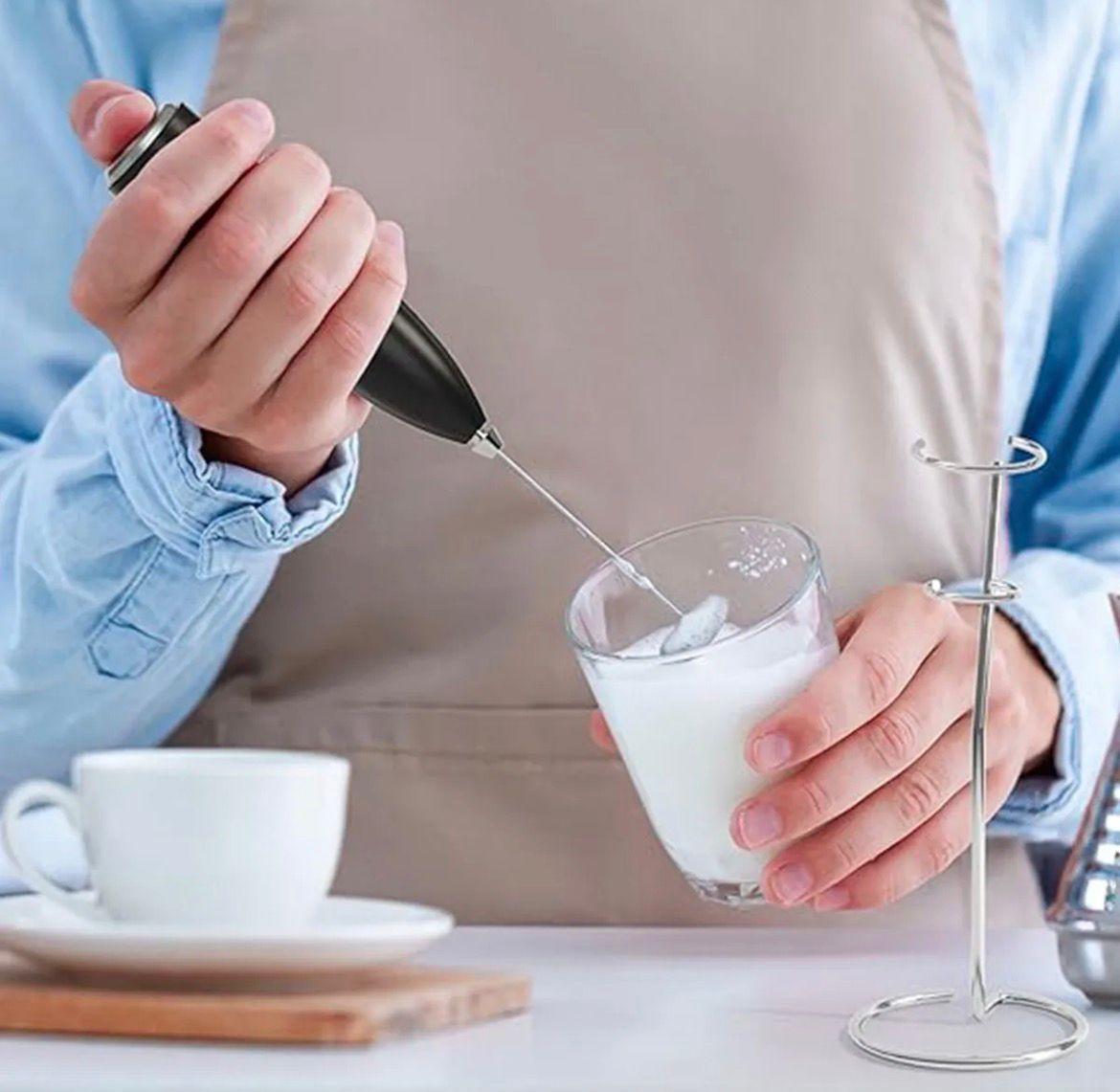 Revolvedor Port til Mini Batidor El ctrico Con Soporte Caf-5