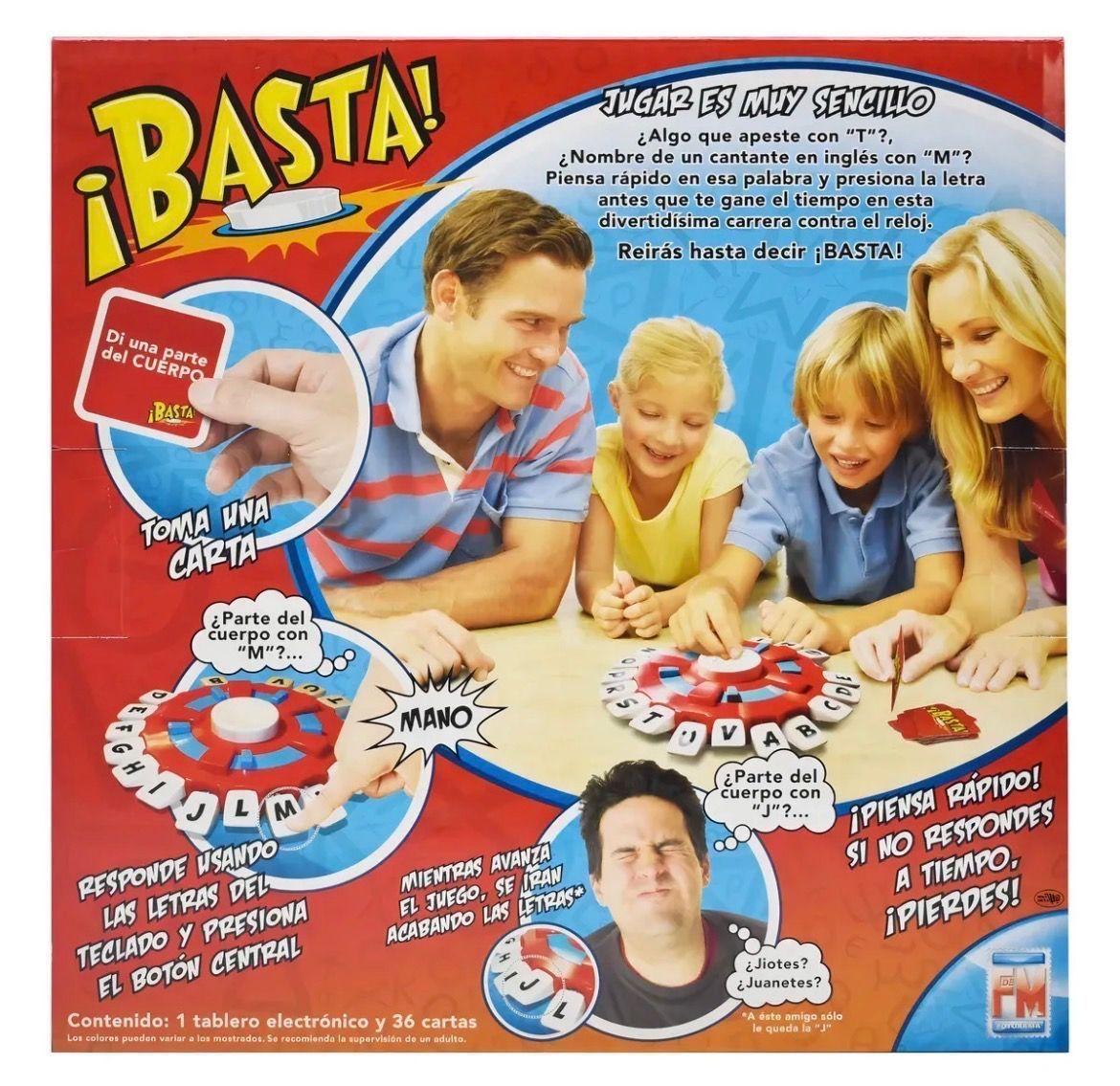 Basta Piensa Rápido Juego De Mesa en español-3