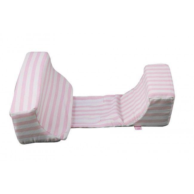 Cojin Postura Listado Rosado-0