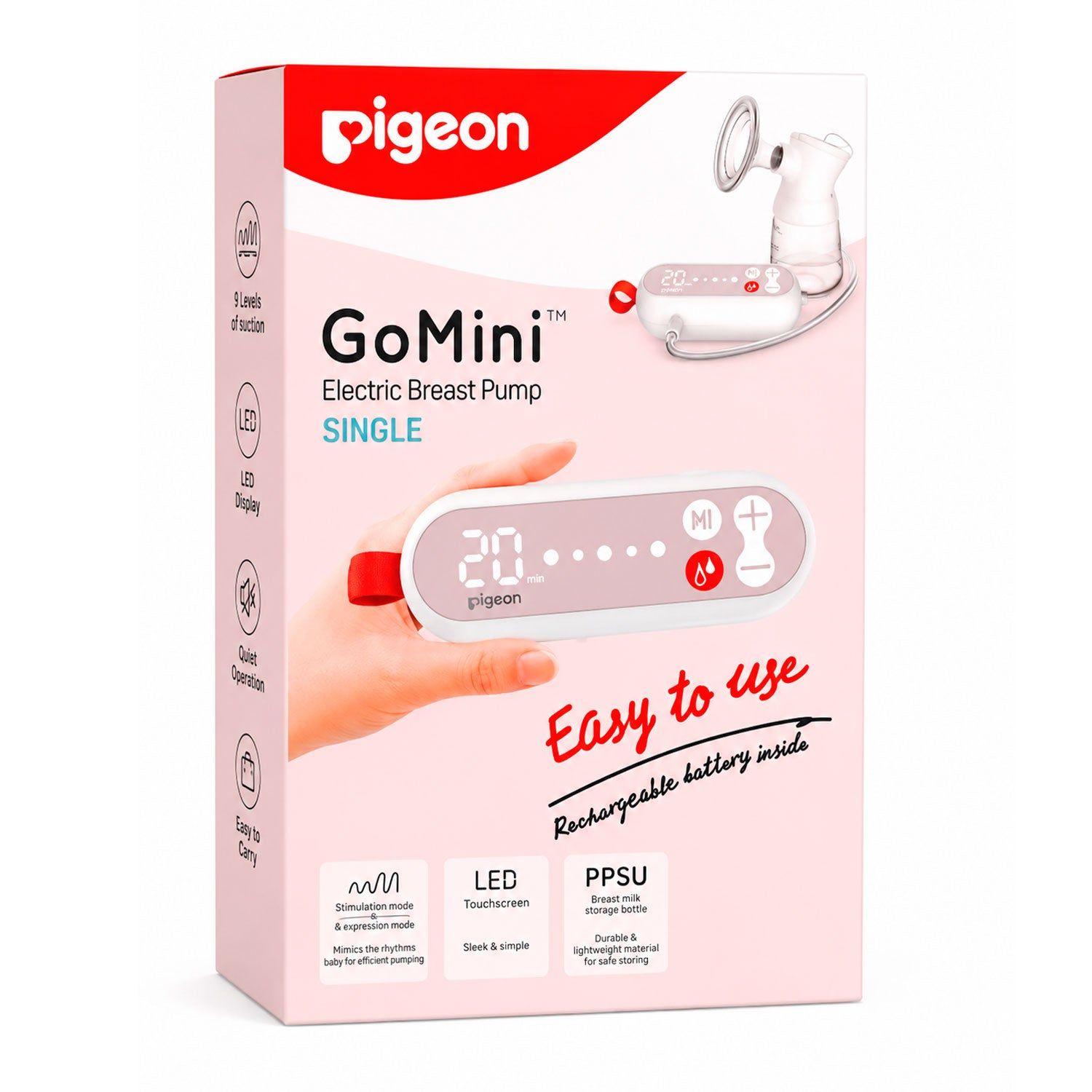 Extractor De Leche Eléctrico Simple Go mini Pigeon-2