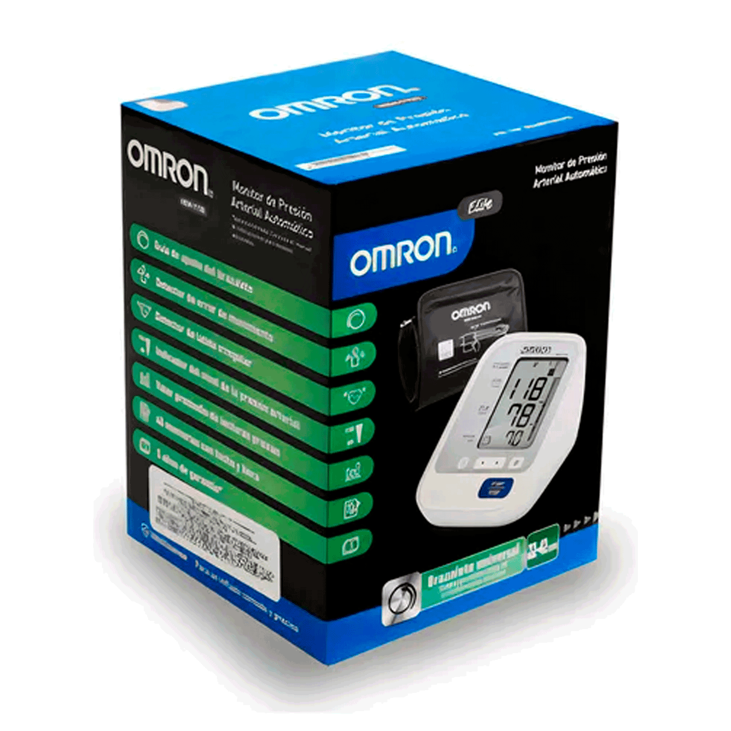 Toma Presión Digital De Brazo Hem-7130 Omron 60 memorias-2