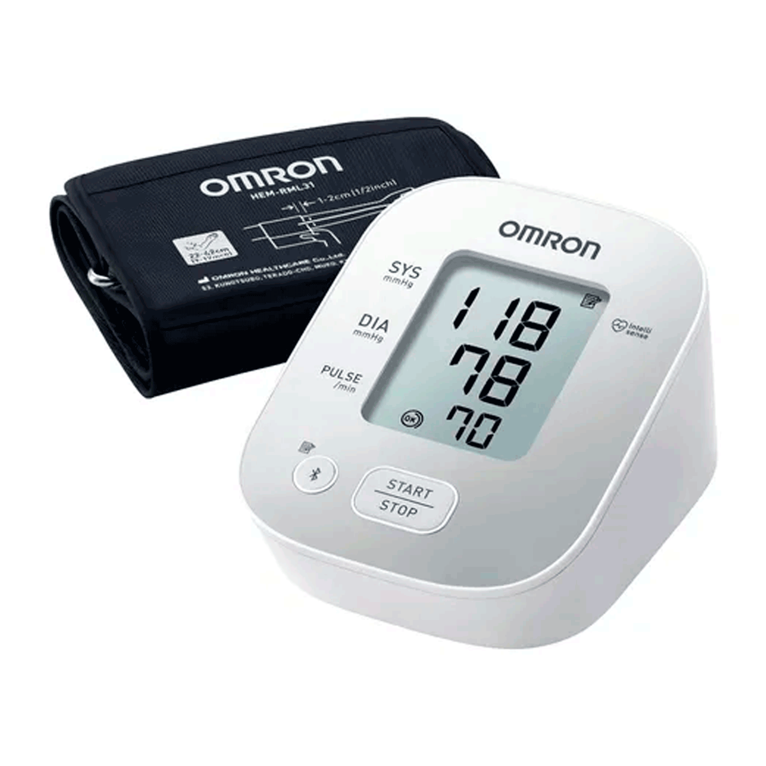 Toma Presión Digital de Brazo con Bluetooth Hem 7144t2 Omron-5