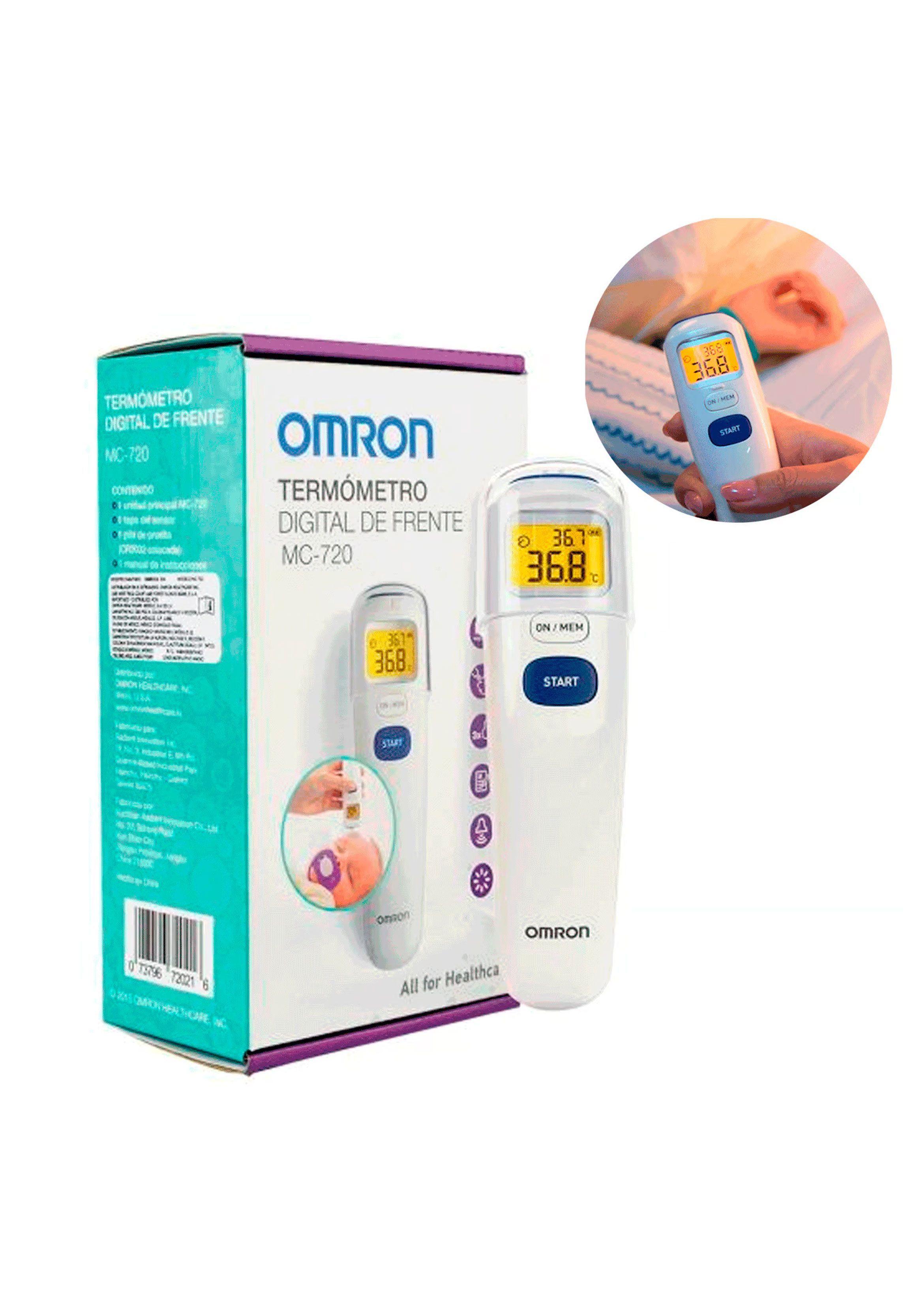 Termómetro Digital De Frente Omron Mc720-0