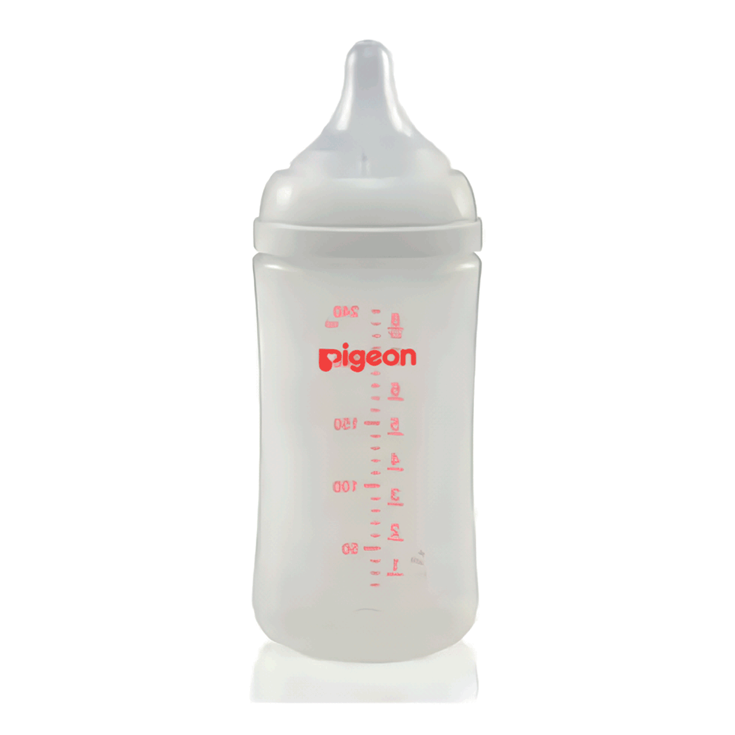 Mamadera Softouch Boca Ancha 240Ml Pp 3+ m Pigeon-2