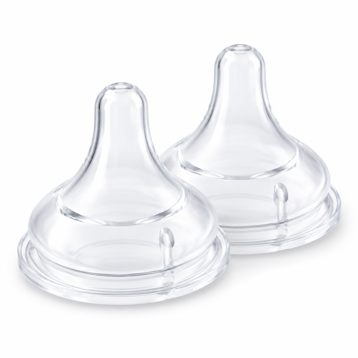 Tetinas Pigeon SofTouch Boca Ancha SS 0M+ | Pack 2 Repuestos Originales-3