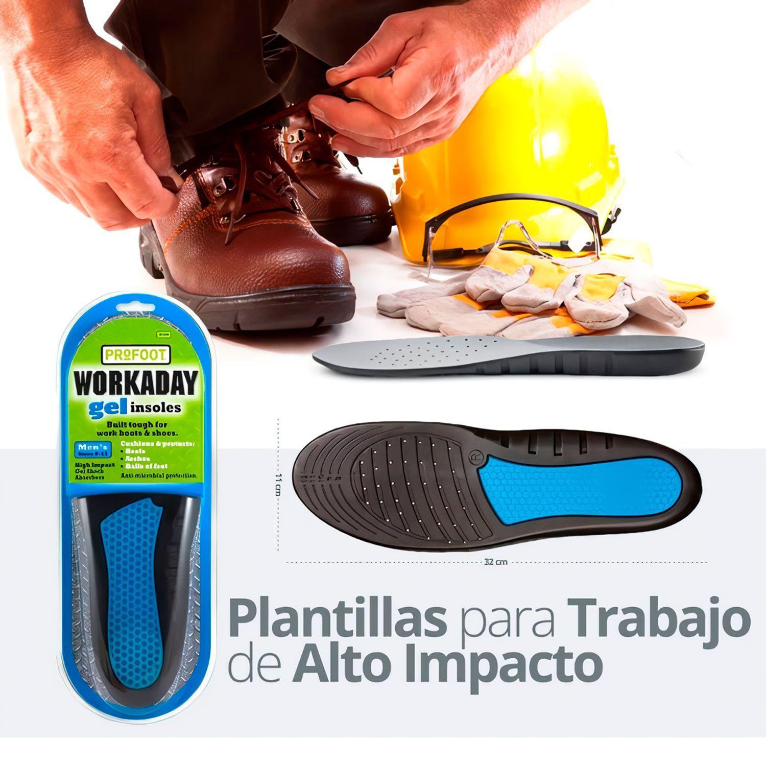 Plantillas Ortopédica Trabajo Azul 38 - 44 Profoot-2