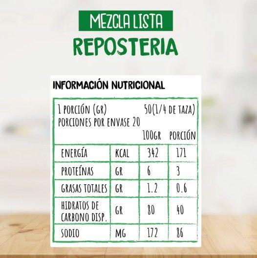 Mezcla Lista para Repostería Sin Gluten (1 KG)-2