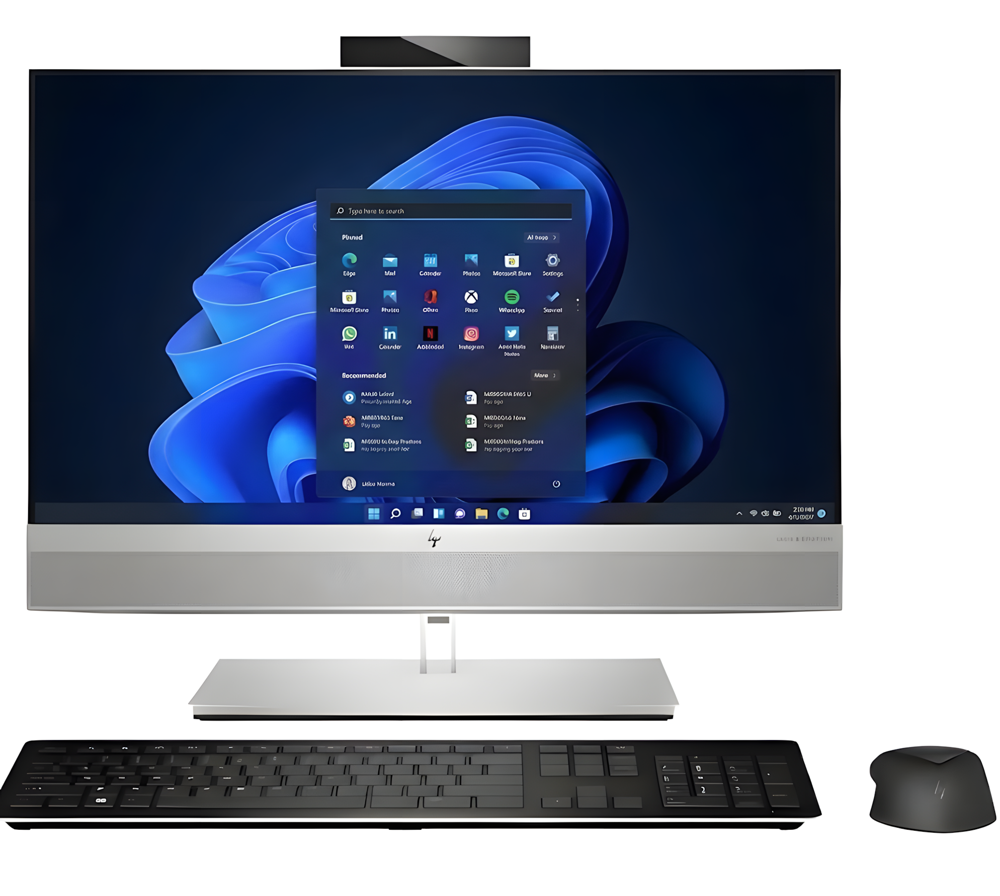 HP EliteOne 800 G6 - Core i5 10.ªGen - 8GB RAM - 240GB SSD - 23.8" Full HD - Reacondicionado-1
