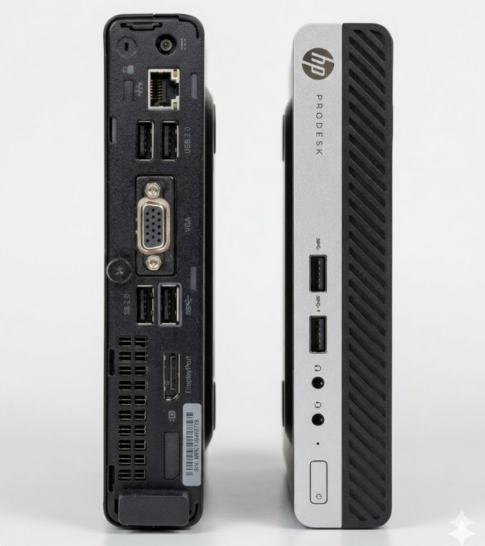Mini PC HP ProDesk Core i5 8ªGen. 16GB RAM - SSD 240GB - Reacondicionado-2