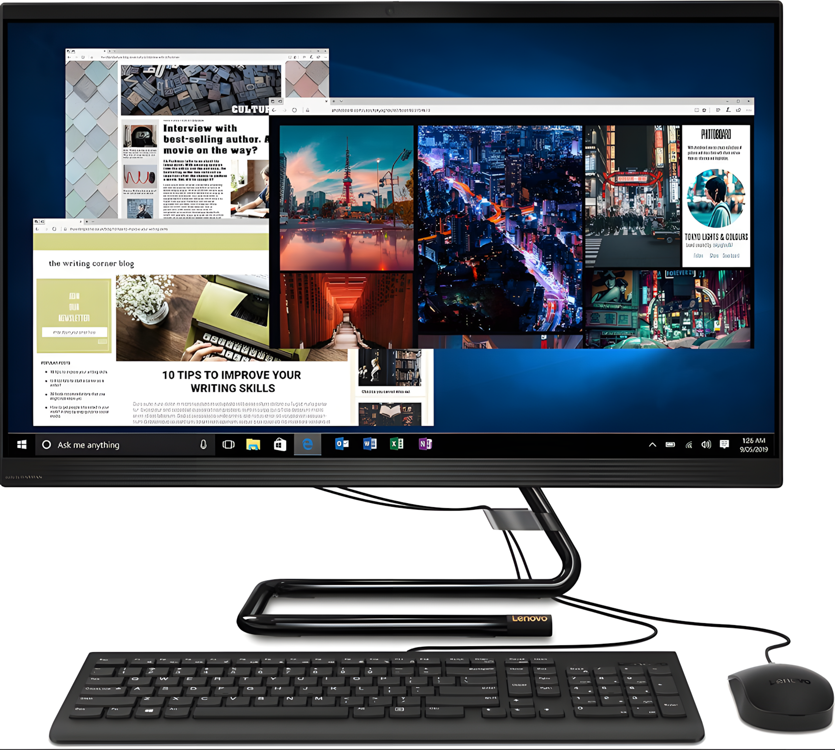Lenovo AIO 23.8" FHD Ryzen 5 4500U | 24GB RAM | 512GB SSD | Reacondicionado-0