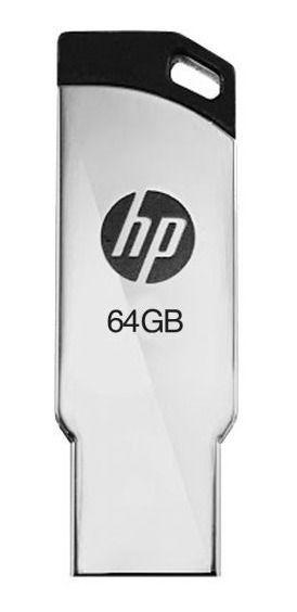 Pendrive Metálico Hp 64gb Paper Pack-0