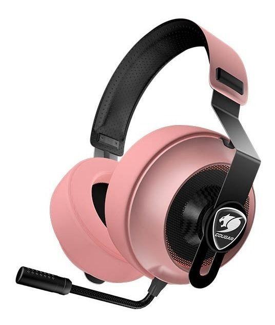 Audífonos Gamer Cougar Phontum Essential Pink-0
