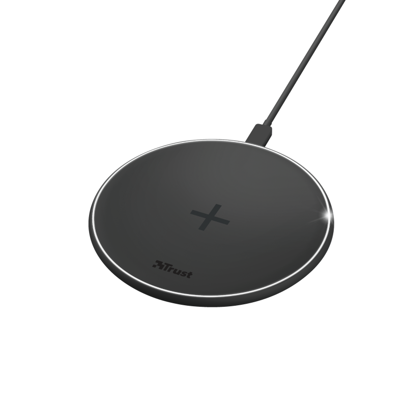 CARGADOR INALÁMBRICO SMARTPHONE QYLO NEGRO TRUST-0