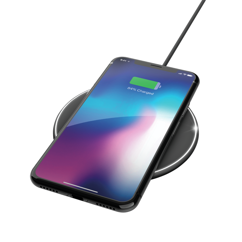 CARGADOR INALÁMBRICO SMARTPHONE QYLO NEGRO TRUST-2