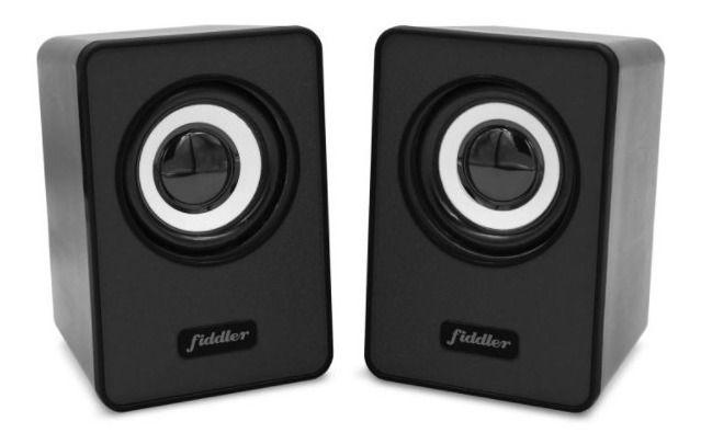 Parlantes Para Pc 2.0 3wx2 Fiddler-0