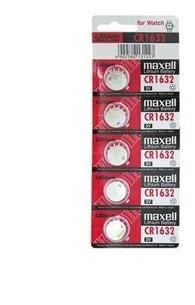 Pack 5 Pilas Maxell Cr1632 Tipo Botón-2