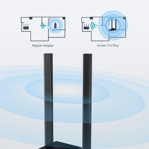 Adaptador Usb Inalámbrico Ac1300 Doble Antena Tp-link-4