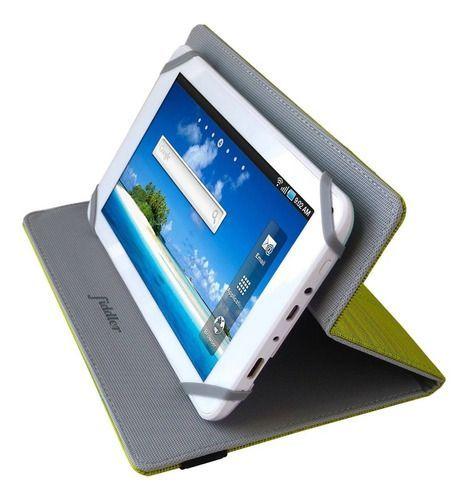 Funda Carcasa Tablet 7 - 8 Universal Textura Verde Fiddler-2