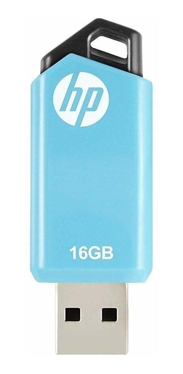 Pendrive Hp V150w 16gb 2.0 Celeste Y Negro-0