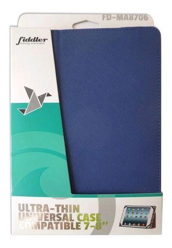 Funda Carcasa Tablet 7 - 8 Universal Azul Fiddler-0
